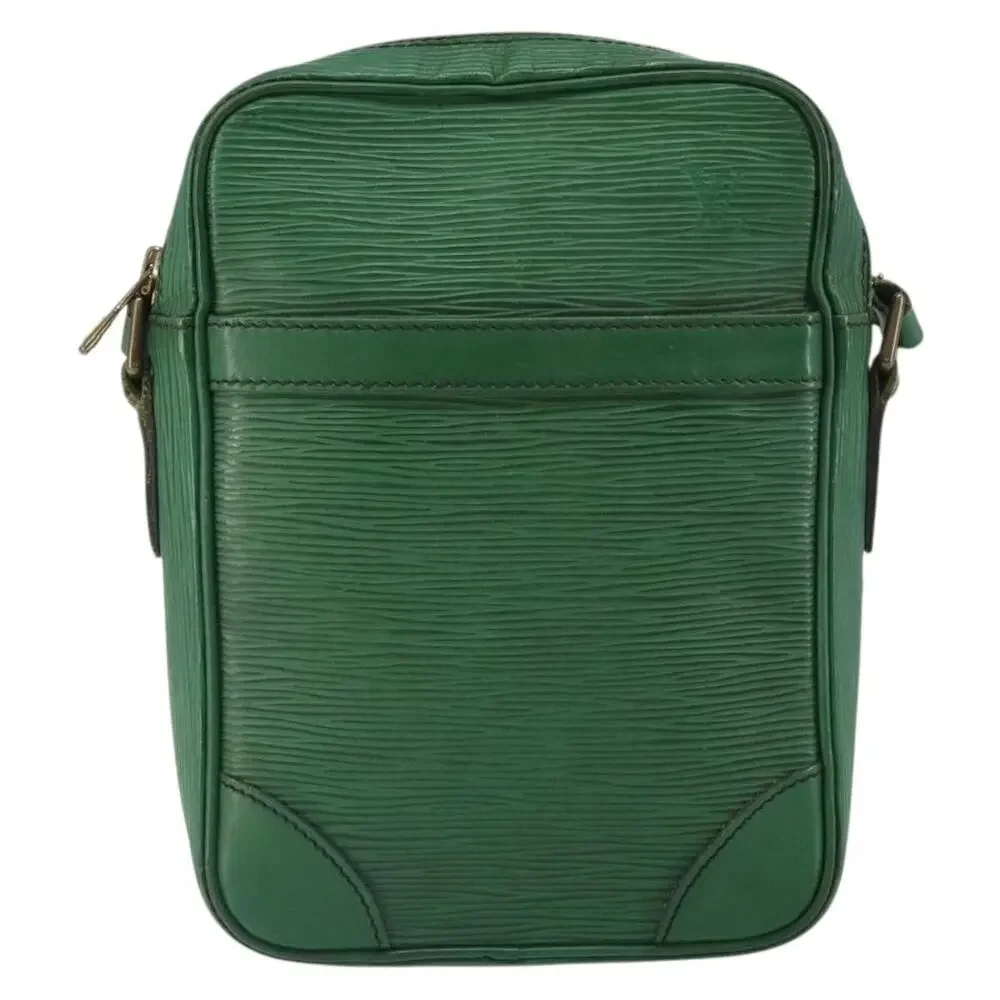 Louis Vuitton Epi Danube Shoulder Bag Green